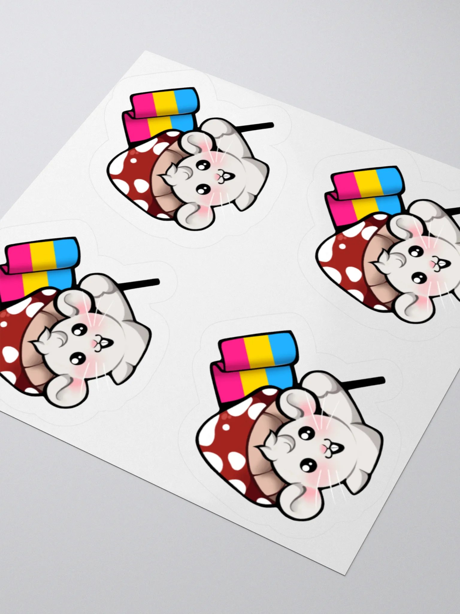 Pansexual Pride Flag Stickers product image (3)