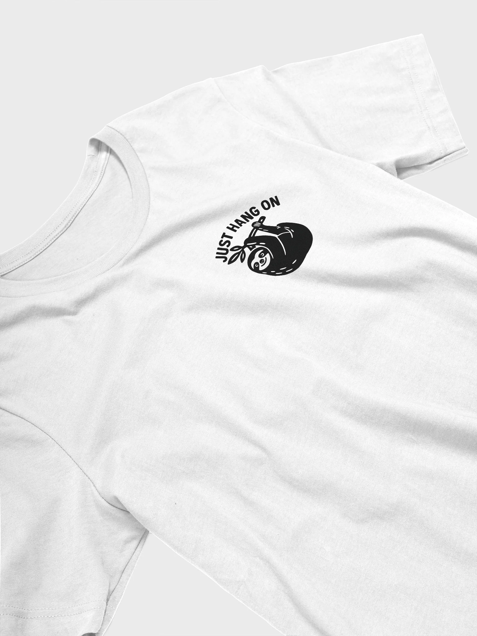 Just Hang on Sloth T White product image (3)