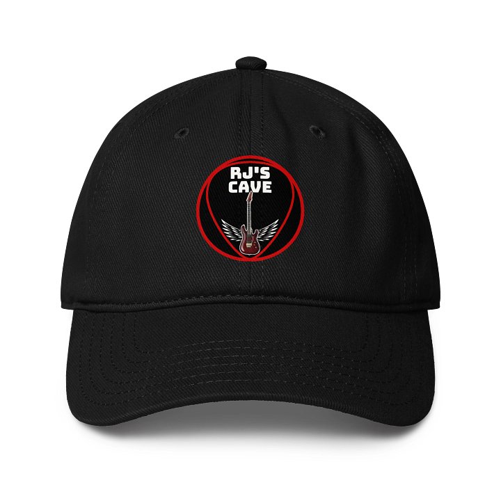 LOGO LOW PROFILE CAP ALL BLACK product image (1)