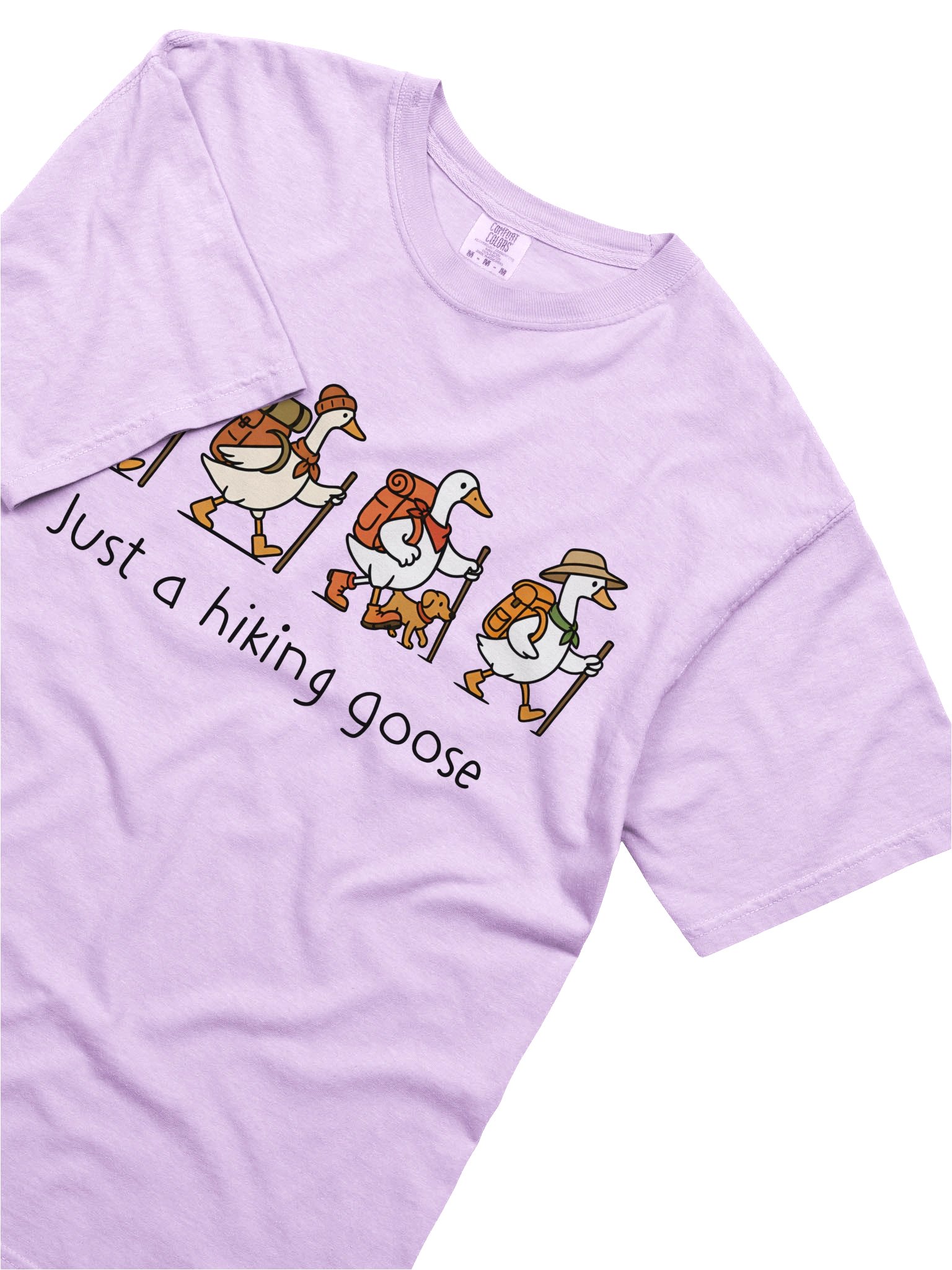 Just a Hiking Goose Shirt – Funny Goose Hiker T-Shirt product image (9)