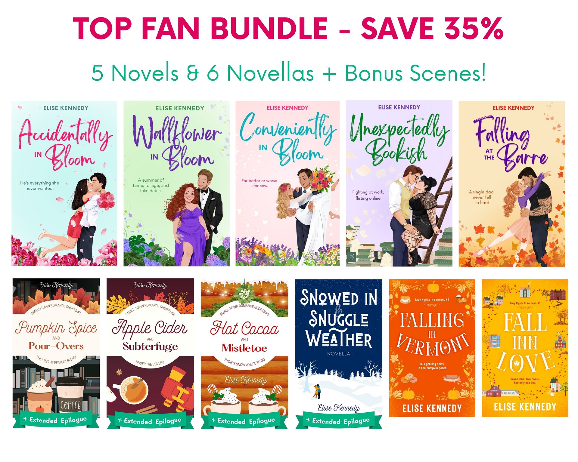Top Fan eBook Bundle (All Released Titles) - 35% off product image (1)