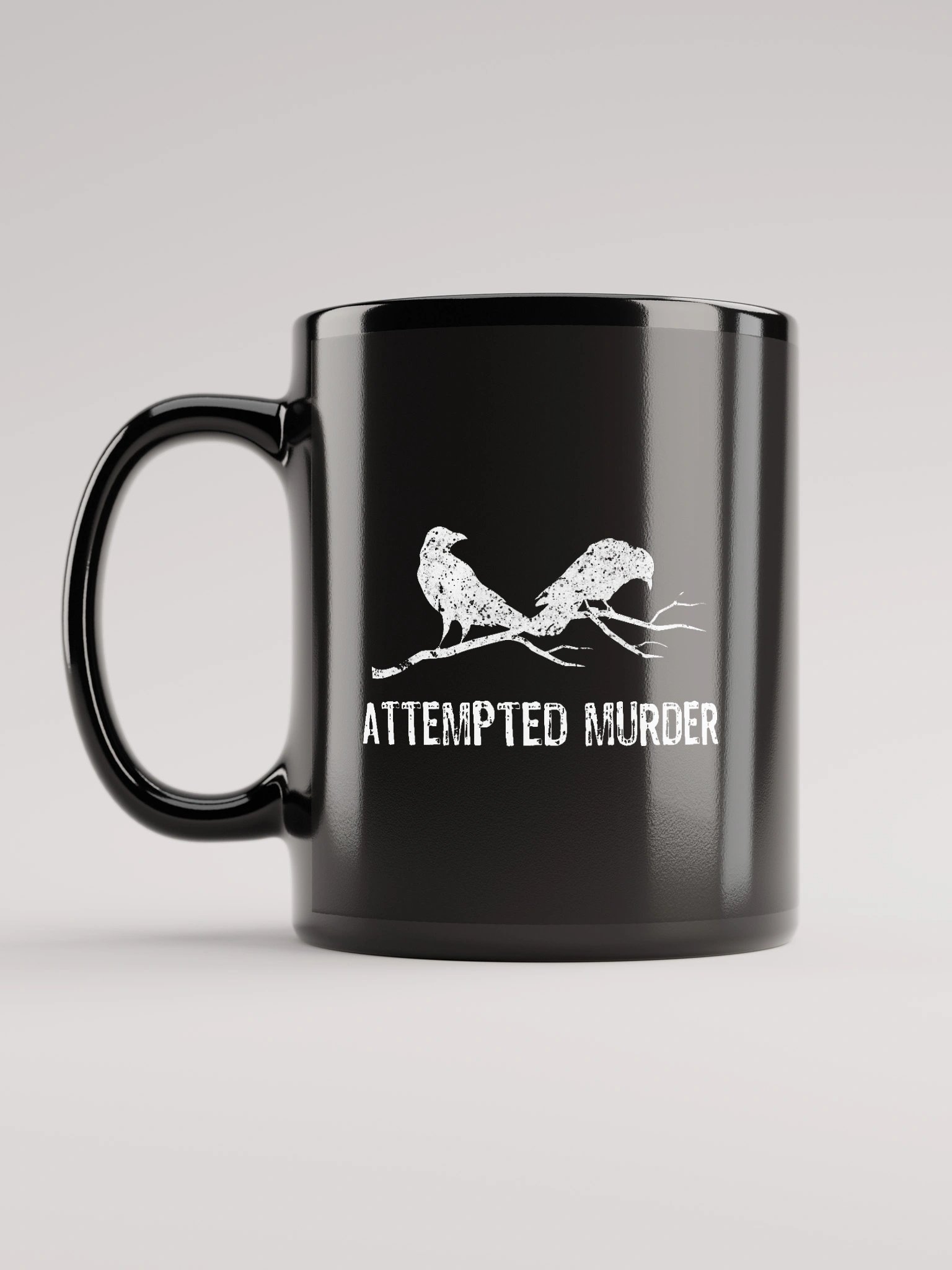 Attempted Murder Classic Black Coffee Mug 1B1 product image (6)