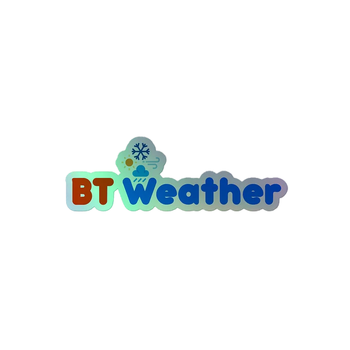 2026 BT Weather Holographic Sticker product image (2)