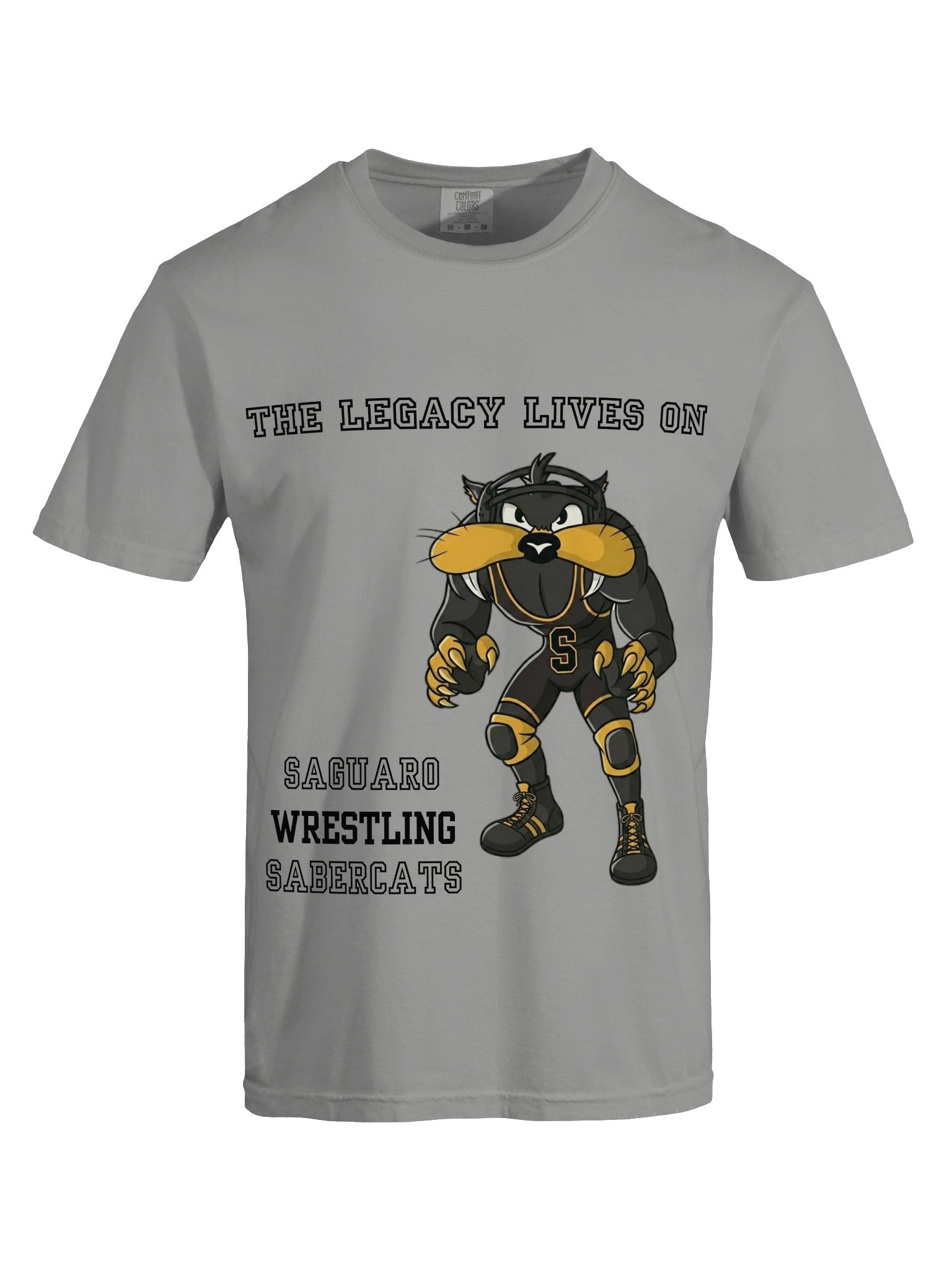 Saguaro Sabercats Wrestling Legacy Tee product image (21)