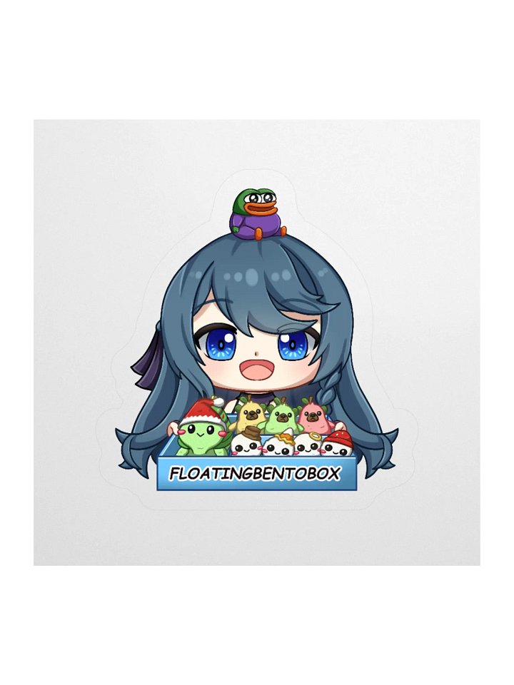 Floatingbentobox logo sticker product image (1)