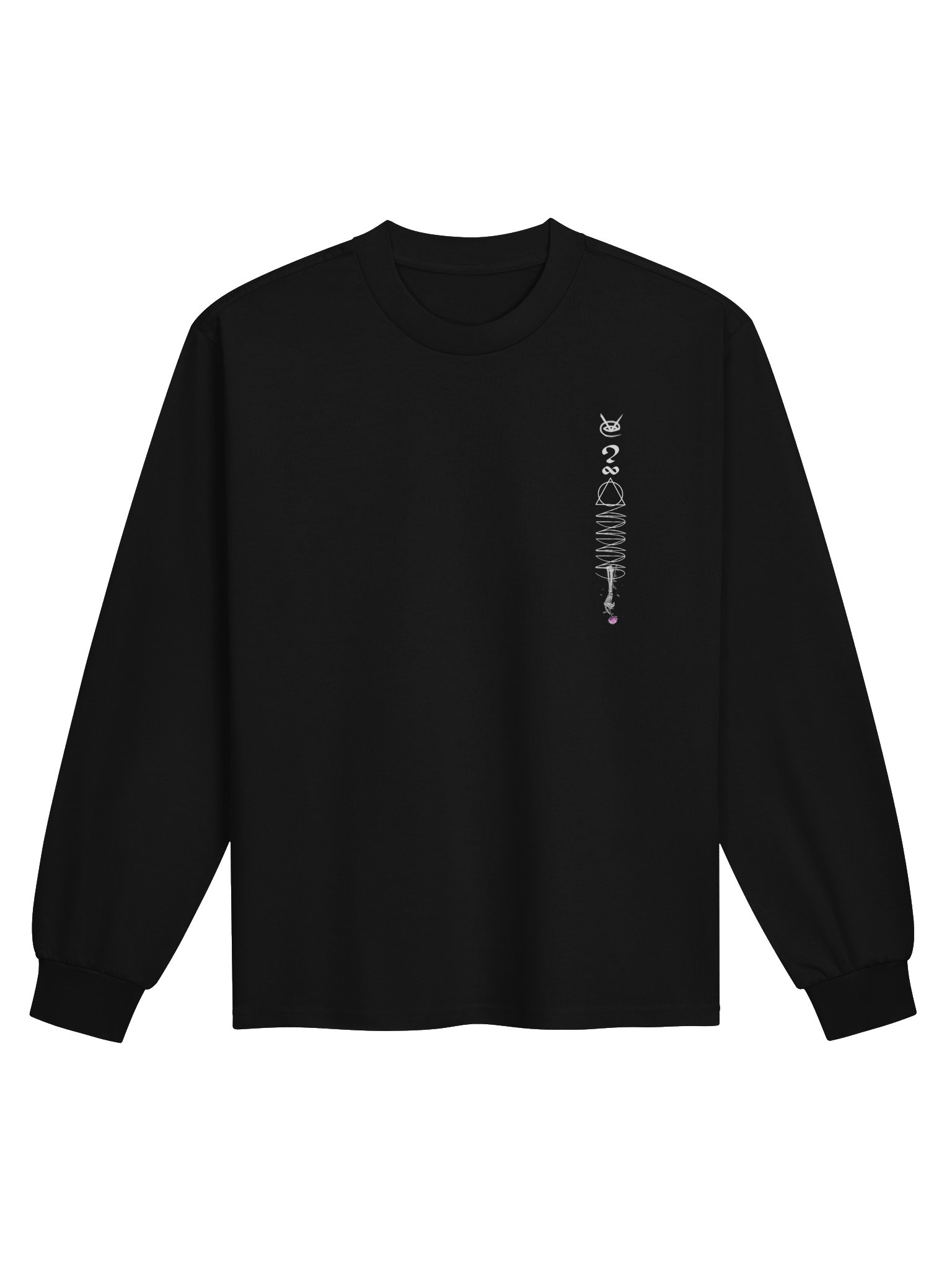 INFINITE INQUIRY [core] //longsleeve-shirt product image (1)
