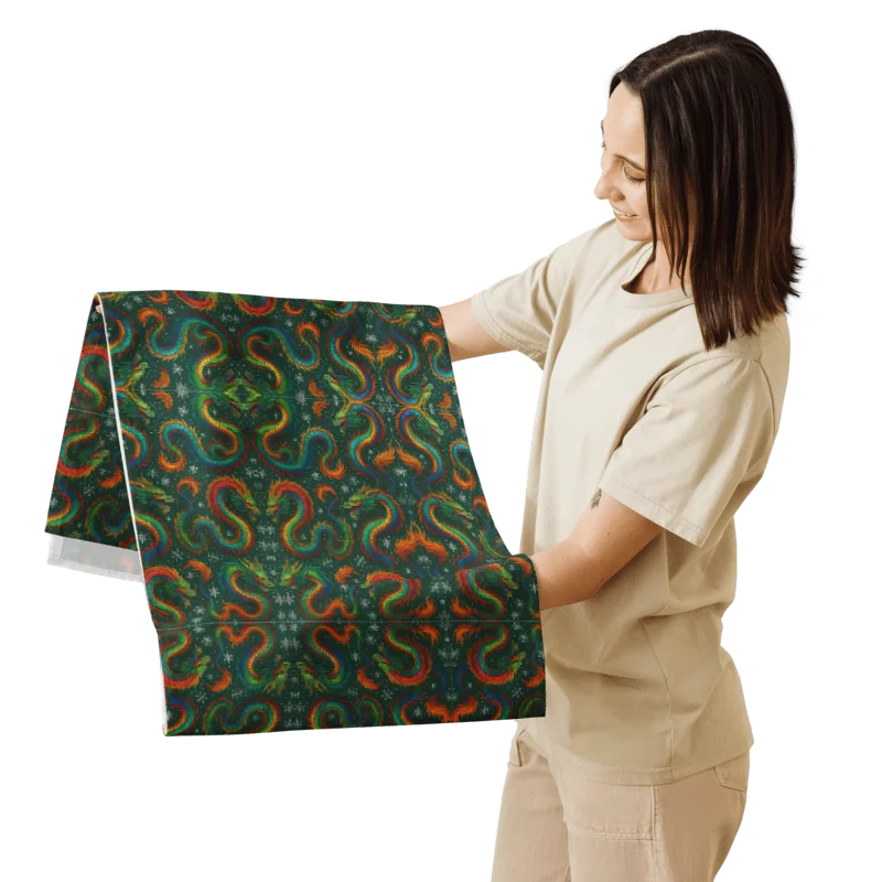 ✨🐉 THE EMSPIRACY CHRISTMAS TABLE RUNNER ELEVATE YOUR FESTIVE TABLE 🐉✨ product image (3)