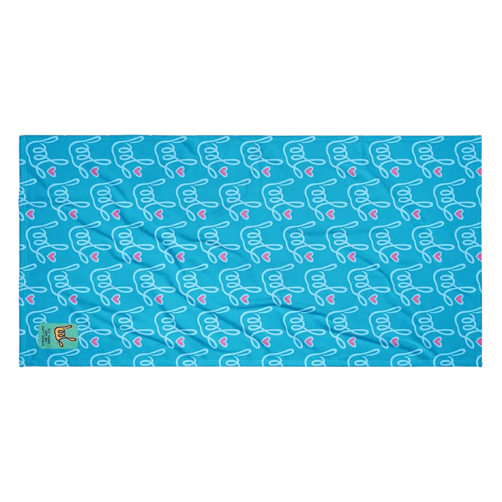 Forever ILY Blue Beach Towel product image (2)