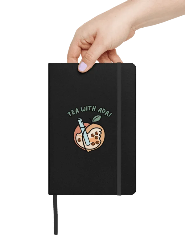 Peachy Boba Hardcover Notebook product image (8)
