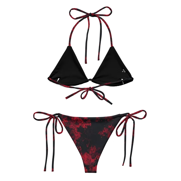 Crimson Abyss String Bikini product image (1)