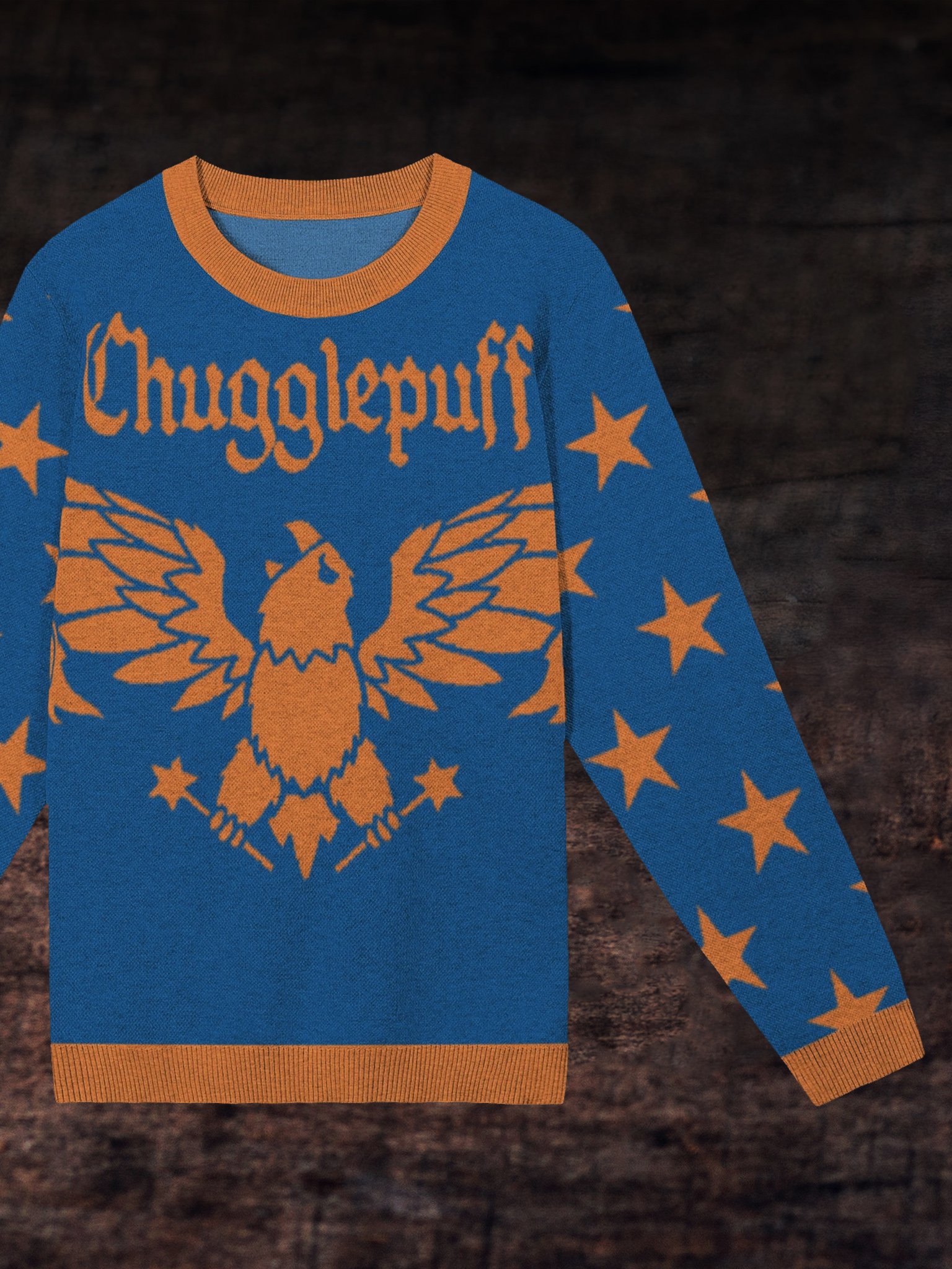 House Chugglepuff Knitted Sweater product image (1)
