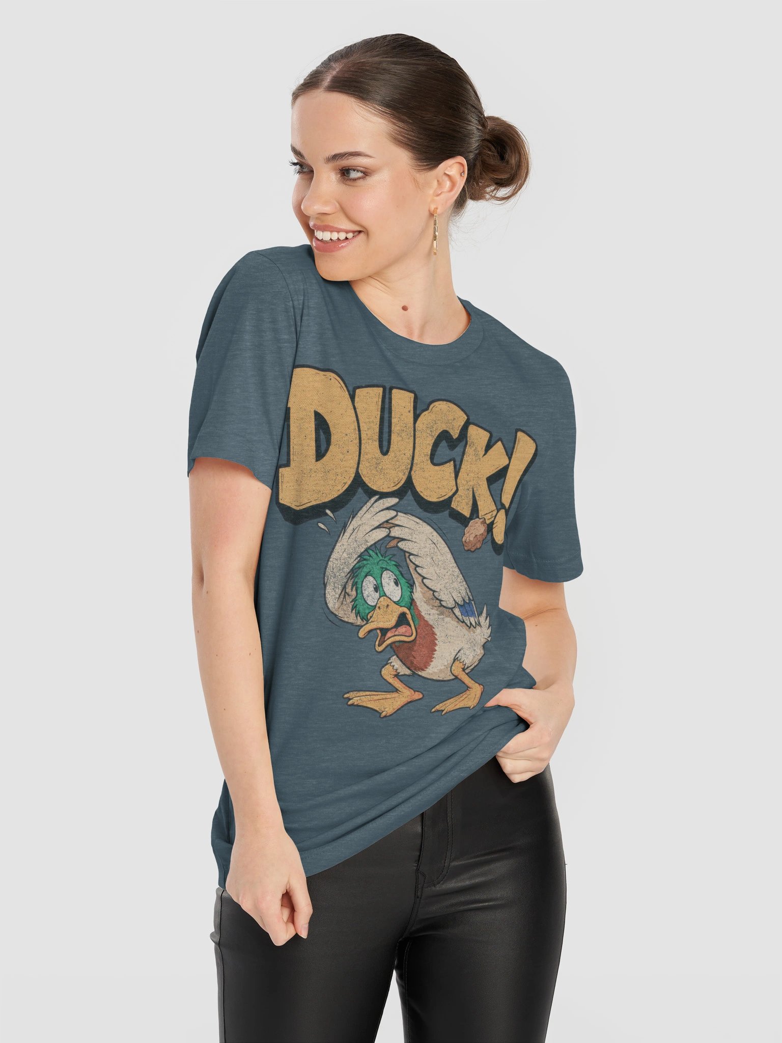 DUCK! - Unisex Supersoft T-Shirt product image (2)