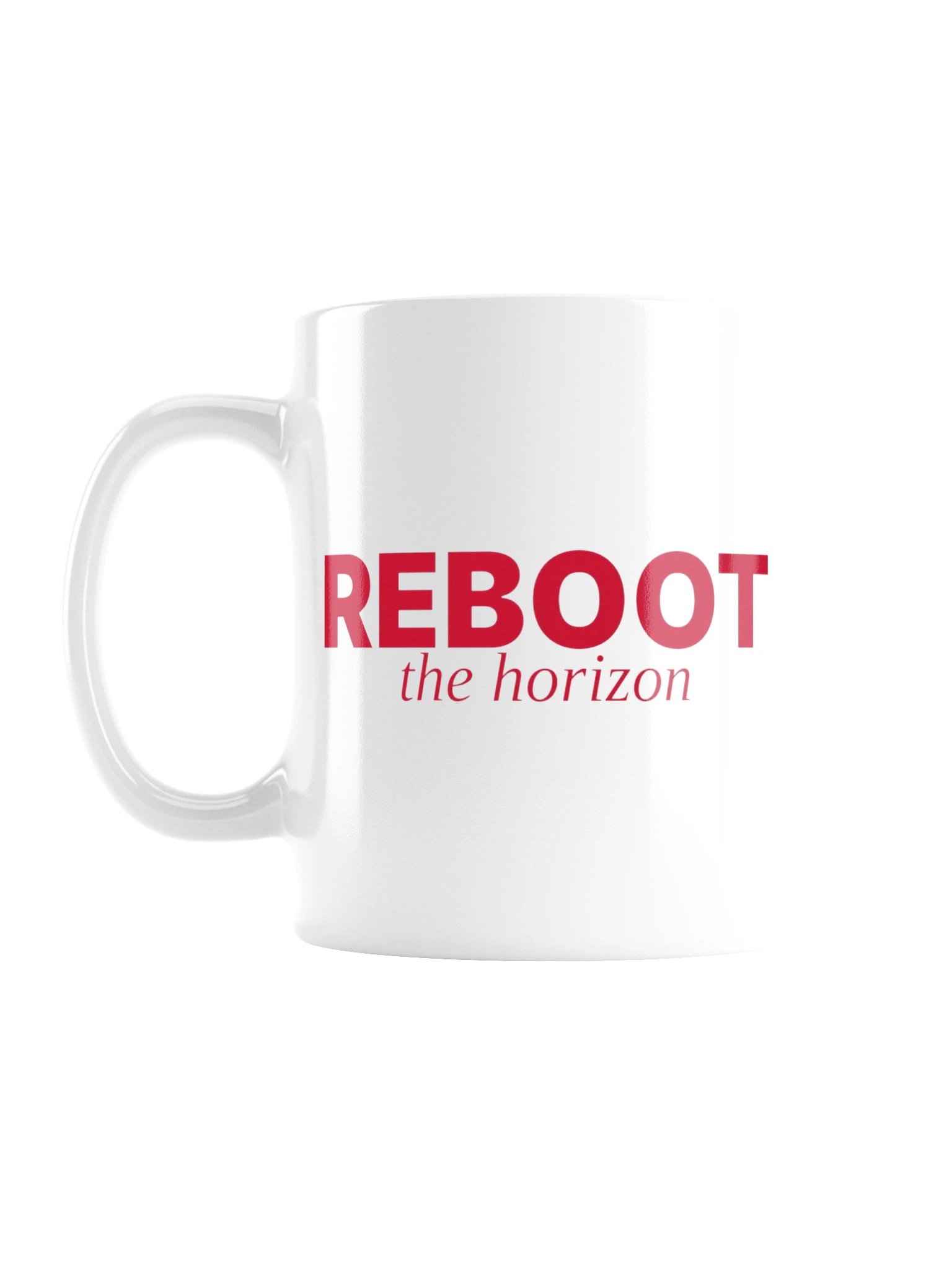 No ShopCo Reboot the Horizon Mug - Red product image (1)