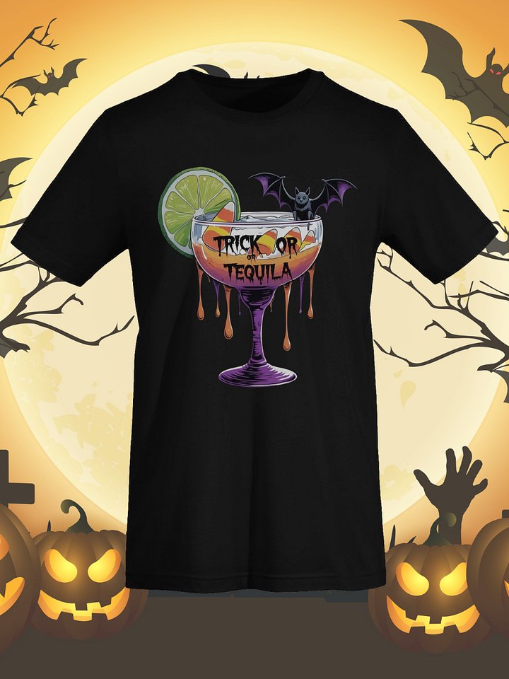 Trick or Tequila Halloween T-Shirt product image (1)