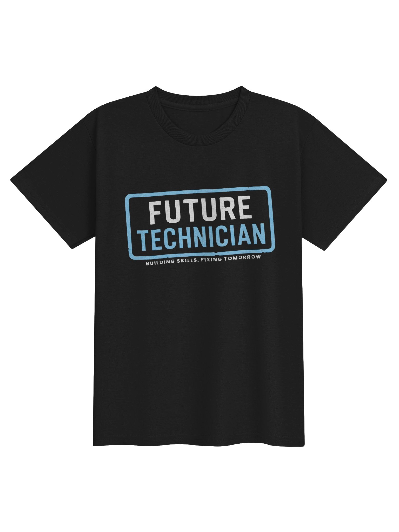 Future Technician Youth T-Shirt - Black/Blue product image (1)
