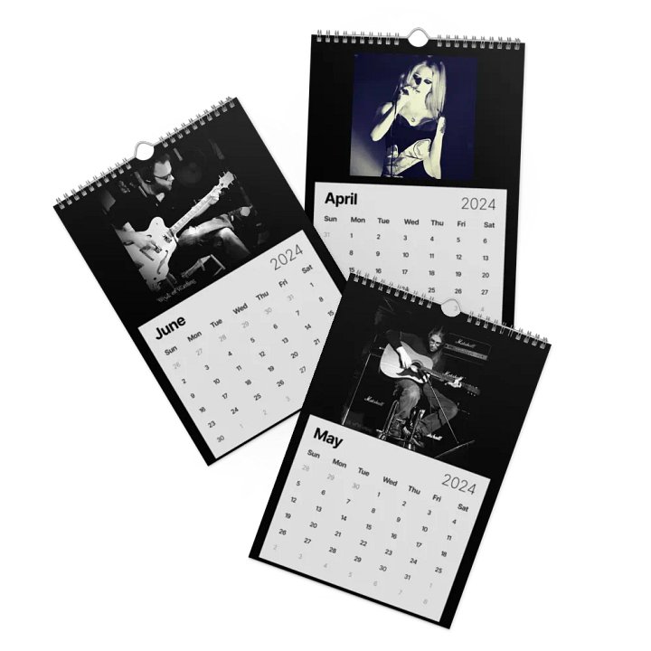 Weak Of Wanting Band 2024 Calendar product image (2)