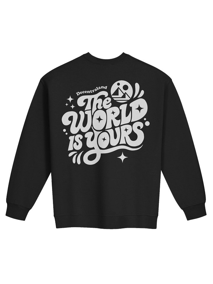 The World Is Yours Sweatshirt – Black product image (2)