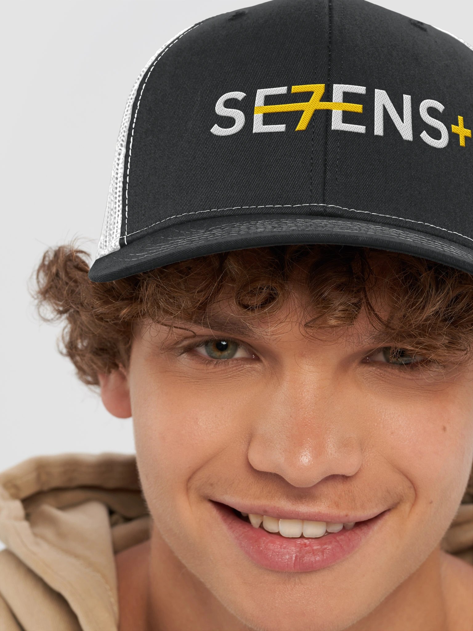 SE7ENS+ Full Logo Richardson Trucker Hat product image (8)