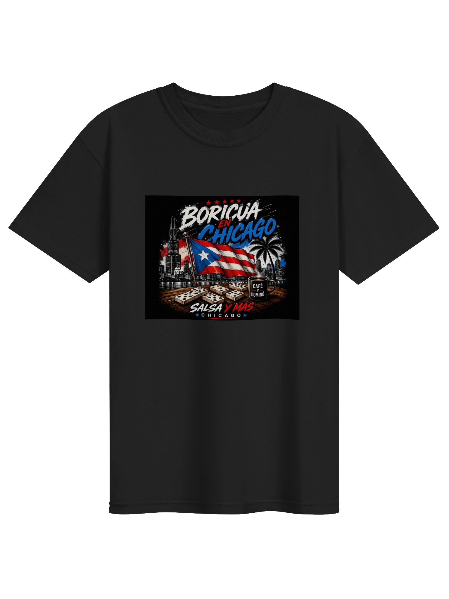 Boricuas en chicago Tshirt product image (1)