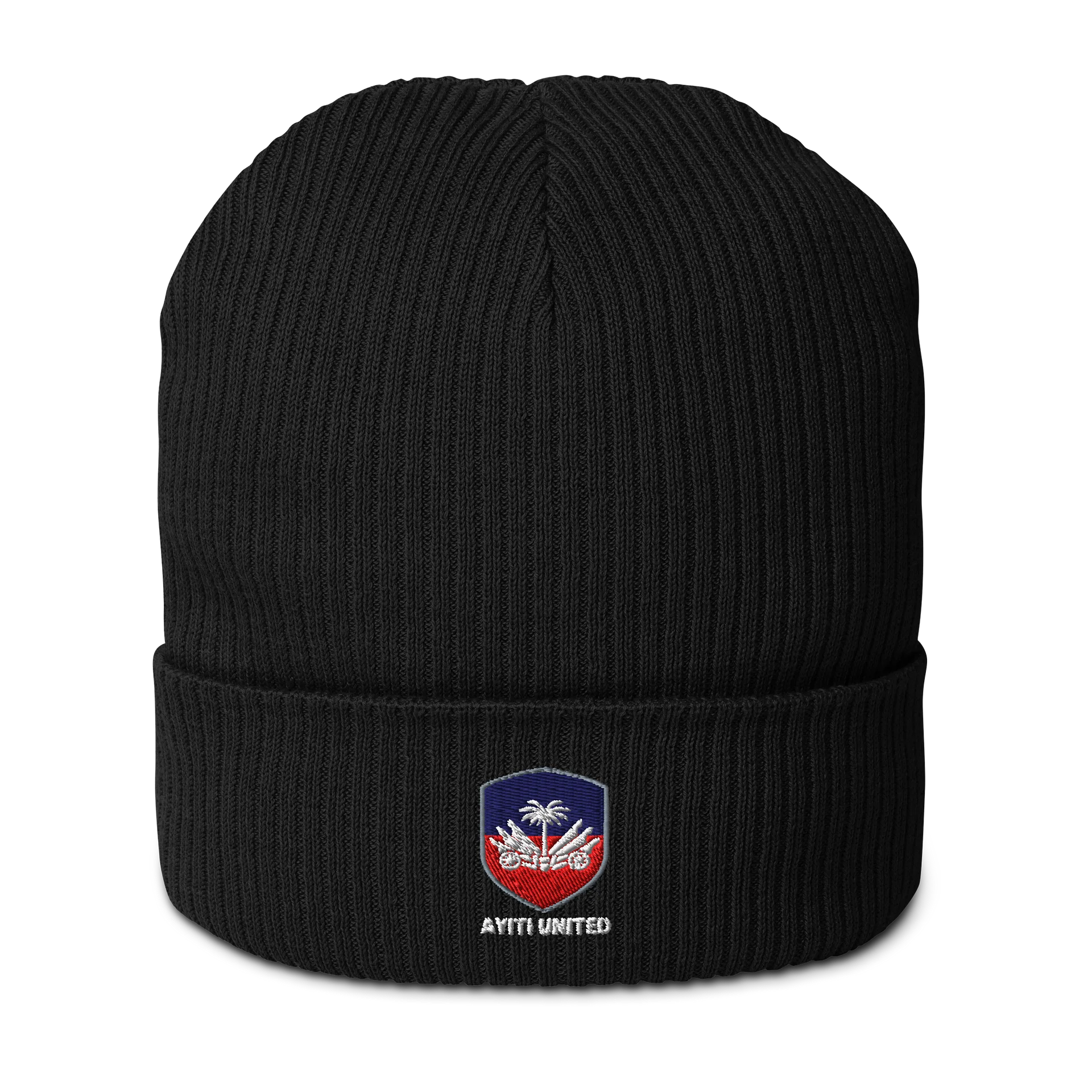 Black Ayiti United Organic Beanie product image (1)