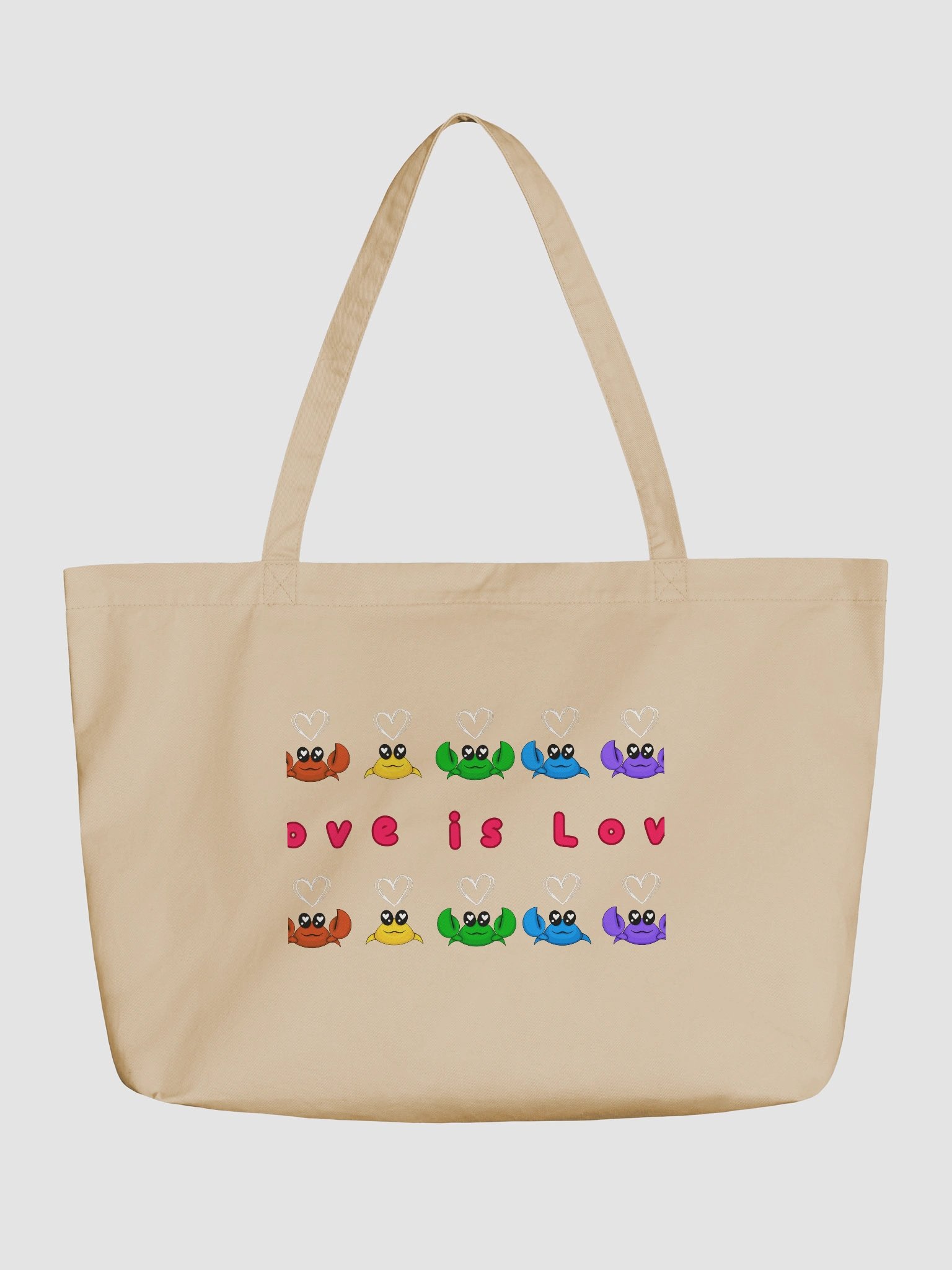 Love is love tote product image (1)