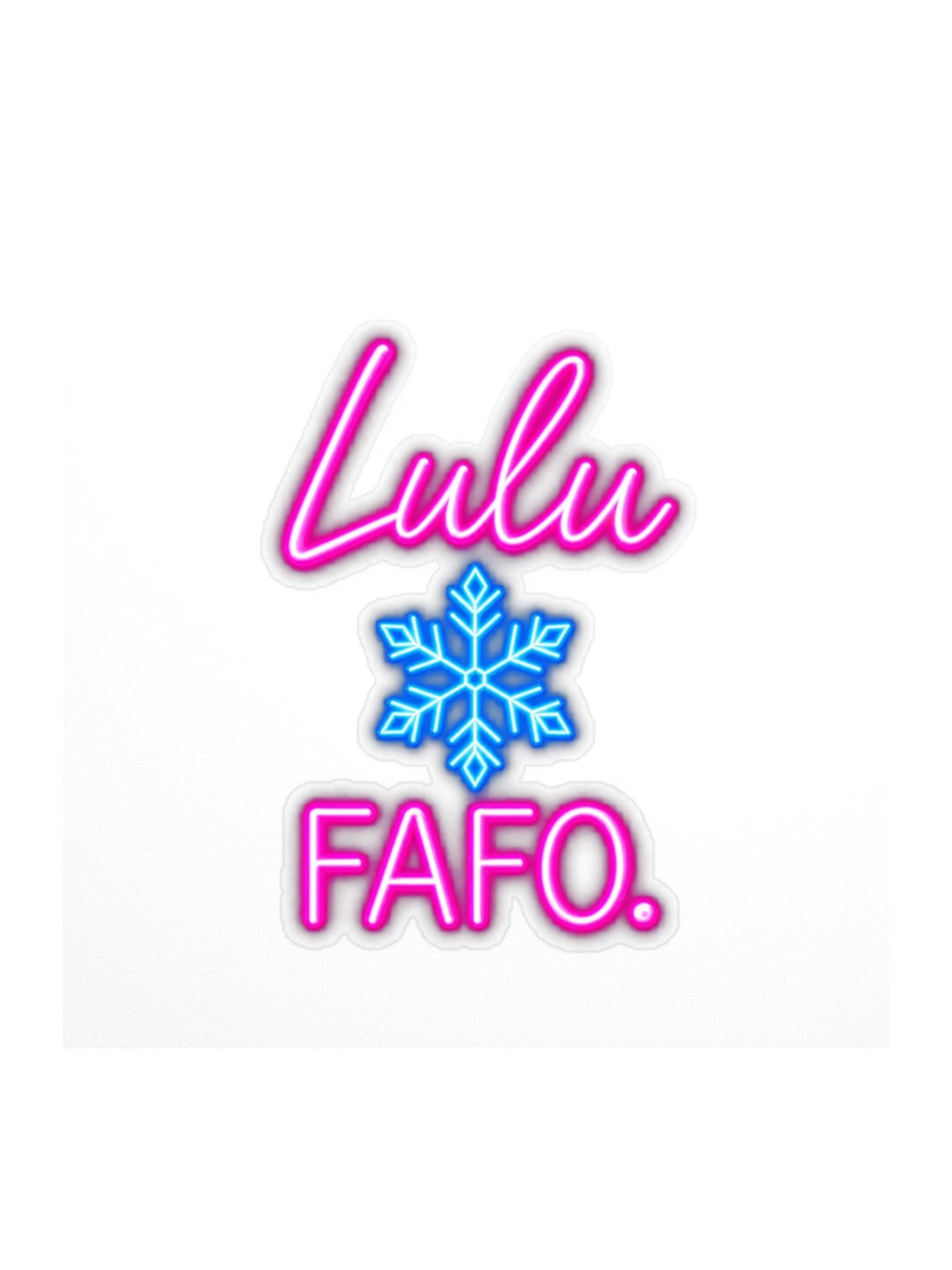 Lulu FAFO Sticker product image (1)