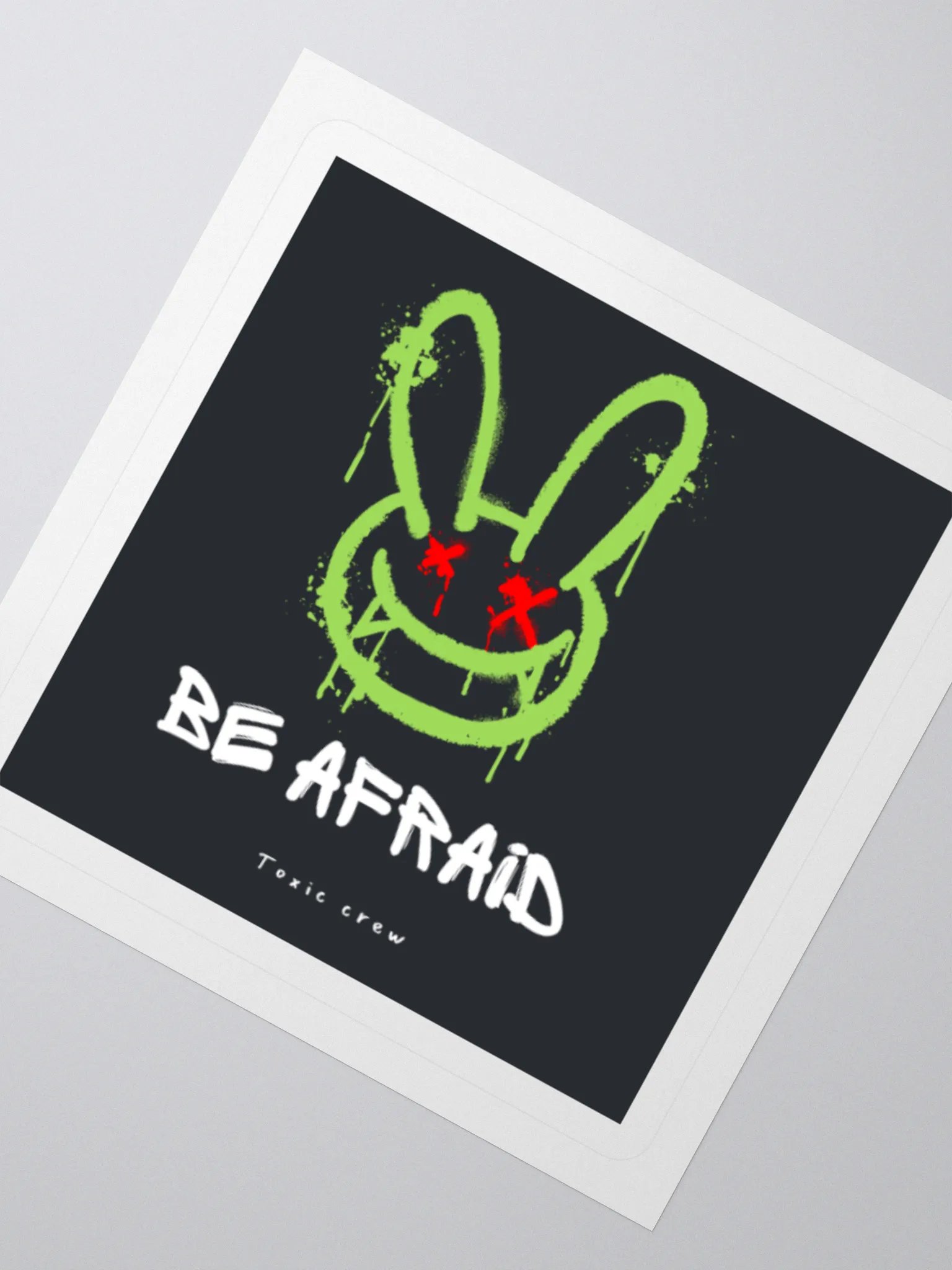 Be Afraid sticker product image (8)