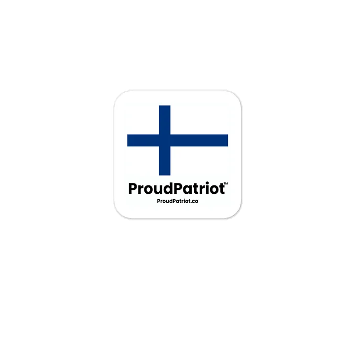 Finland Flag Vinyl Sticker product image (1)