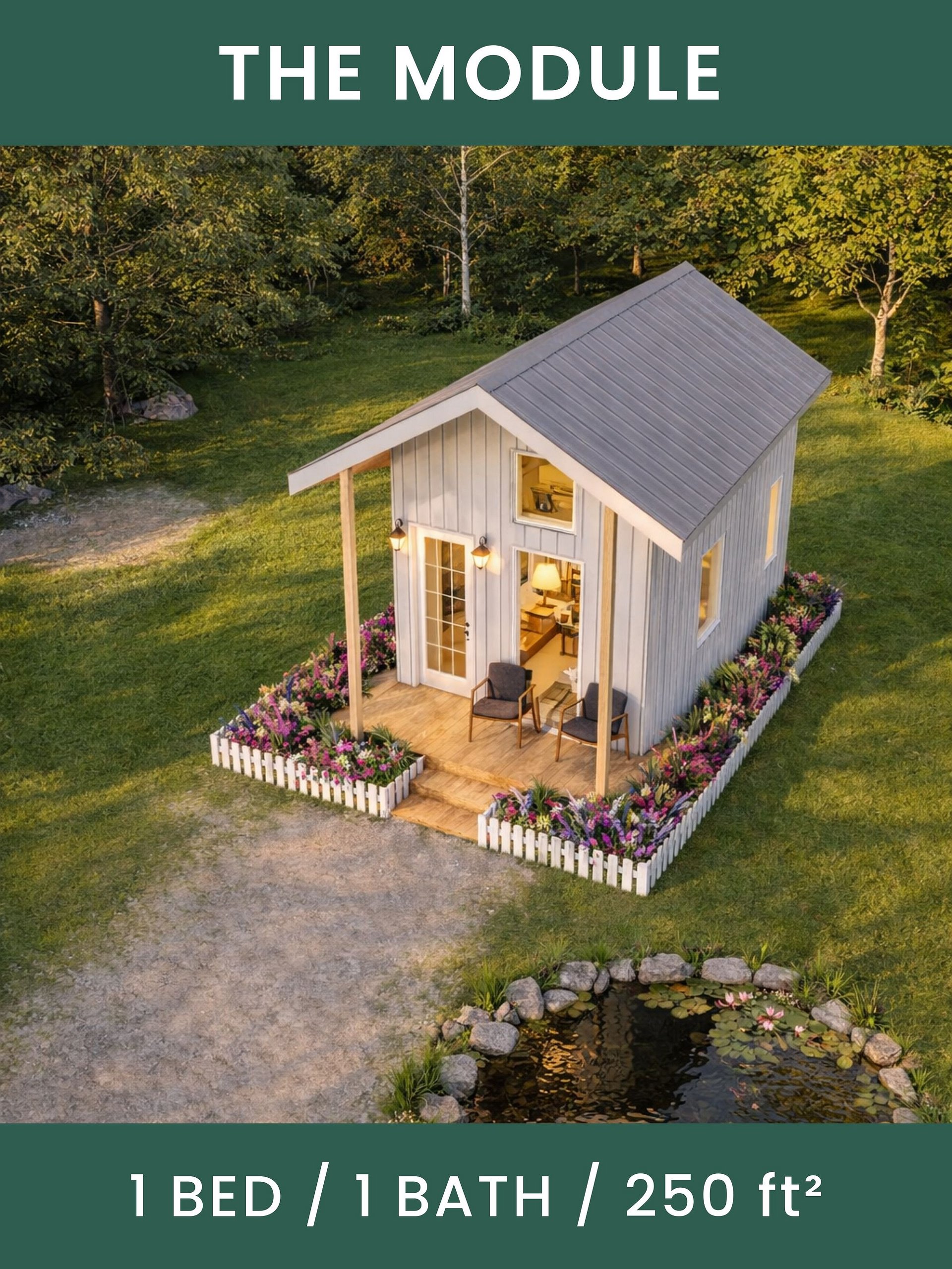 The Module Tiny House Blueprint Set (CAD File + Materials List) product image (2)