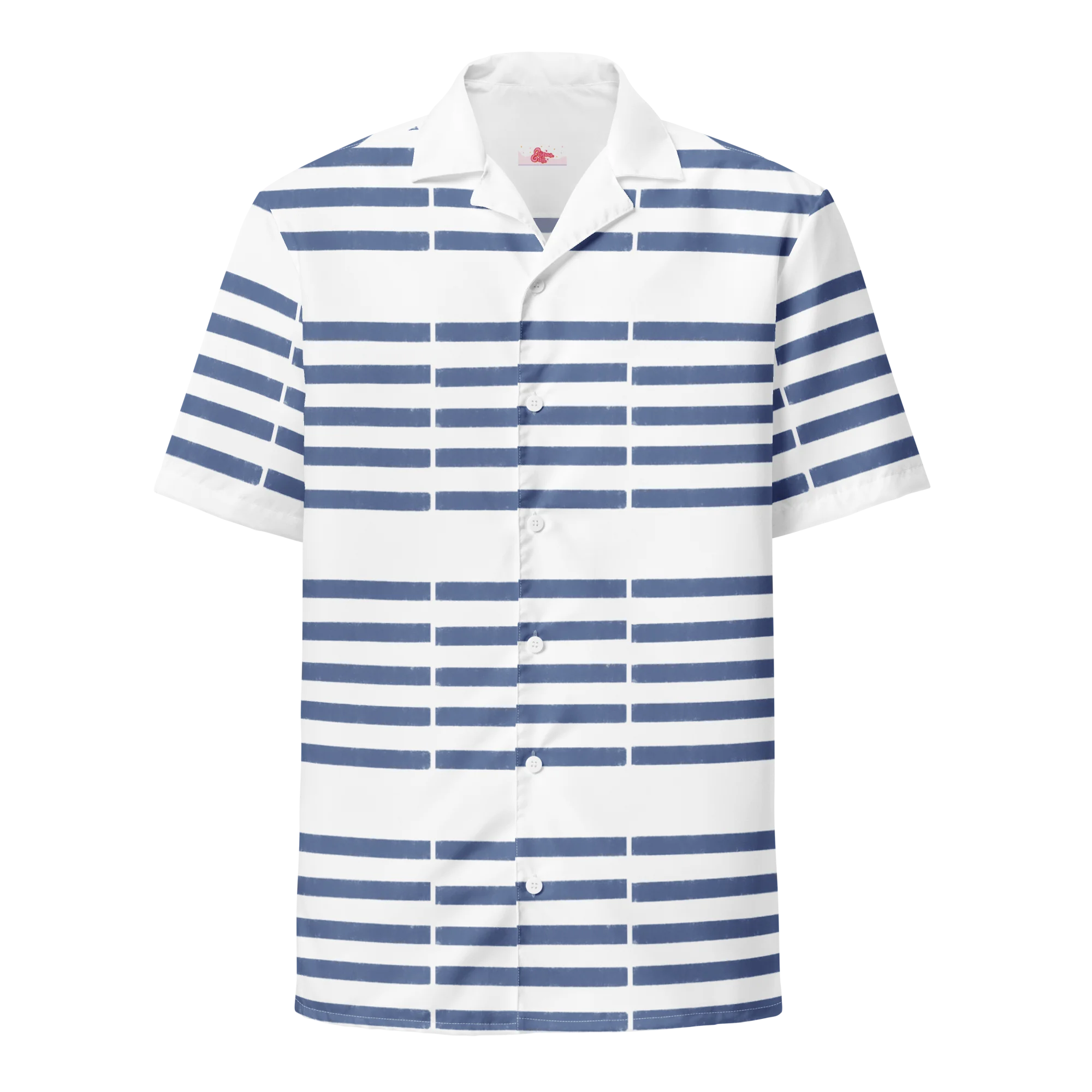 Nautical Nonsense Unisex Button Up Shirt product image (1)