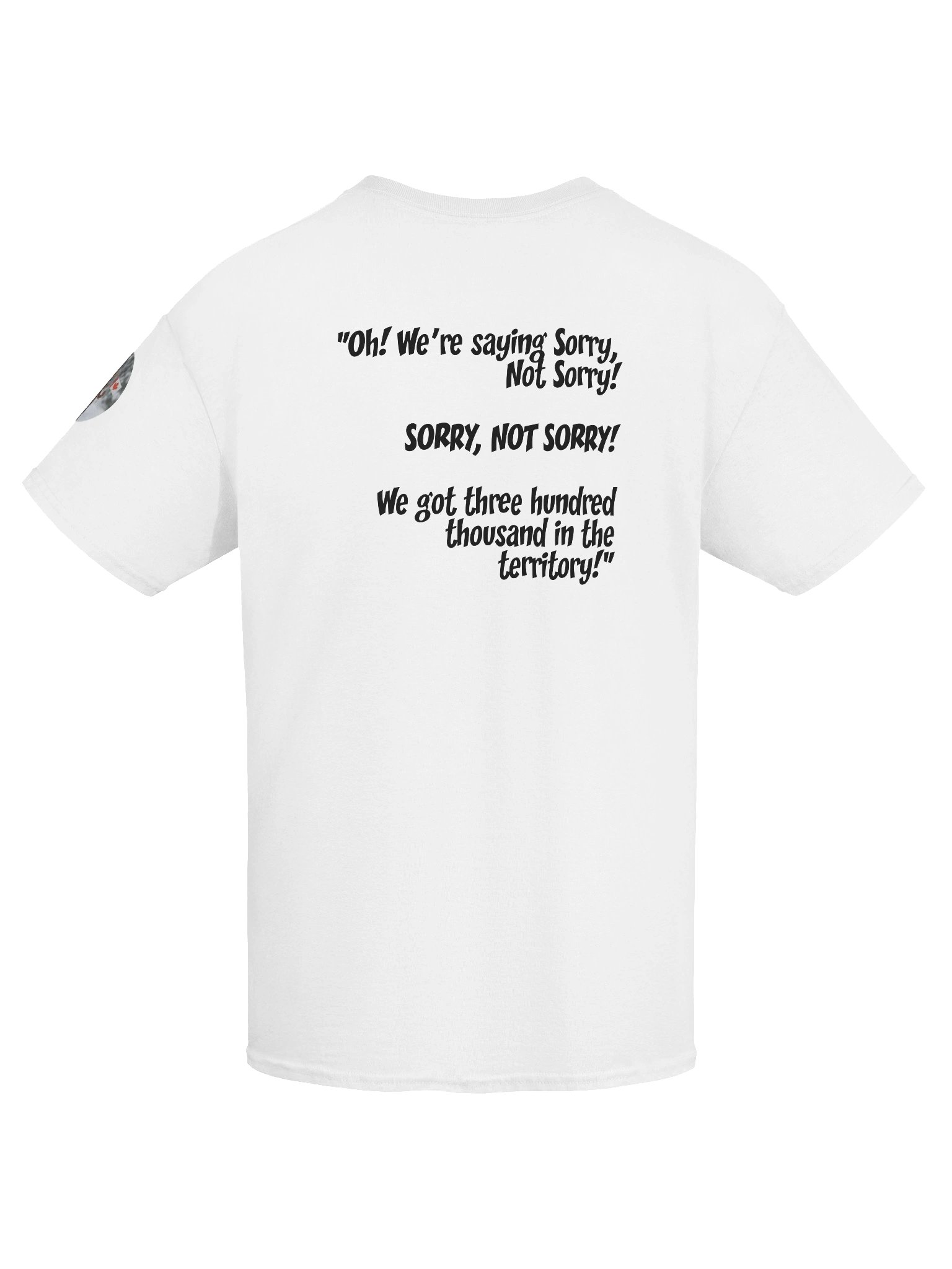 Polite Mode: Off | Command Center Heavyweight Tee (White) product image (9)