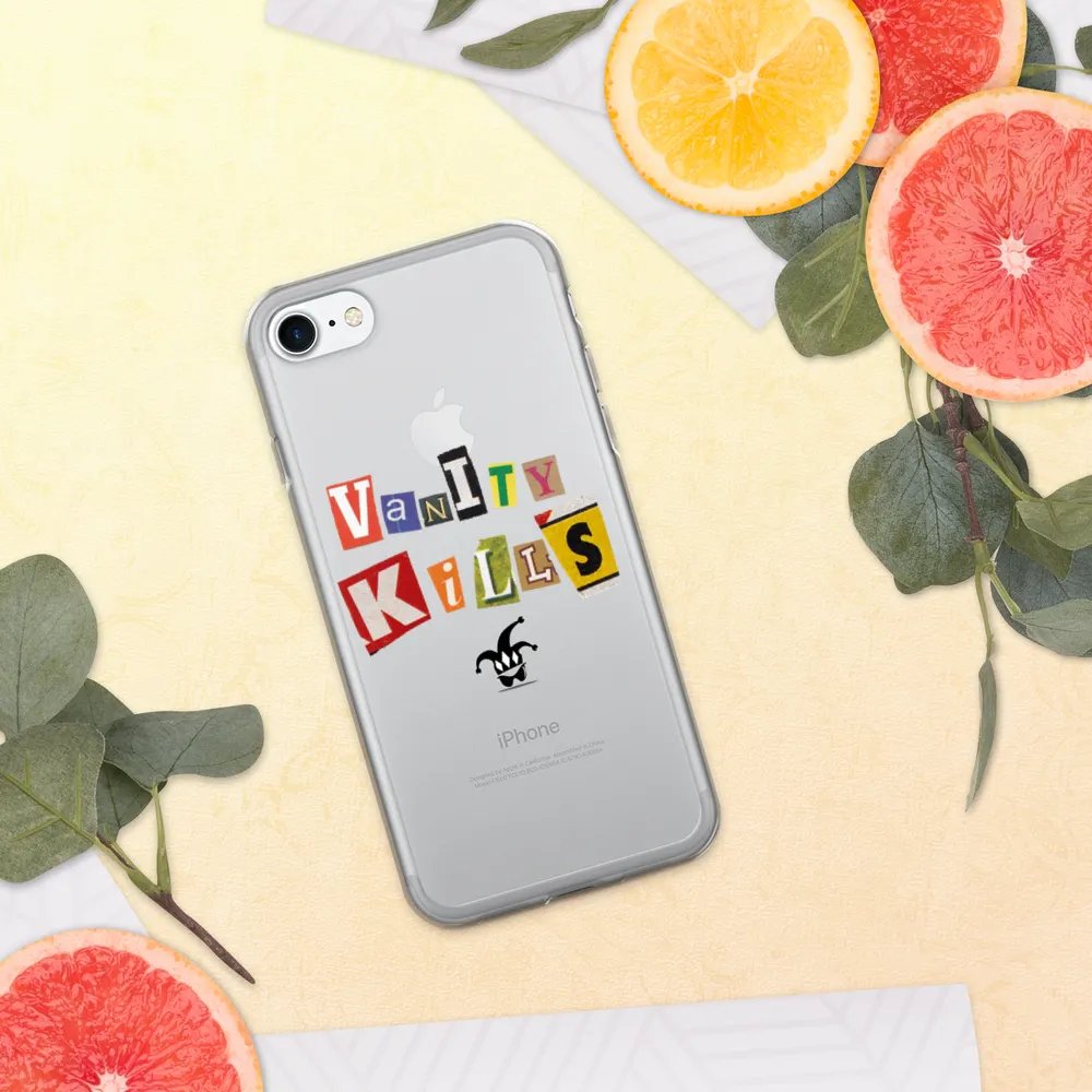 A filthy Habit Vanity Kills iphone case clear product image (337)