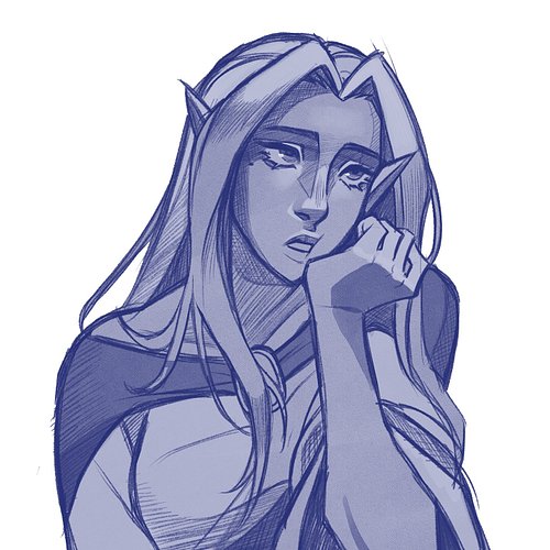Our fantastic concept artist @gibbledygoo felt like sketching a pretty lady. 🤩😍 

#Avanna #TheElvesofAmaranth #TEA #art #indi...