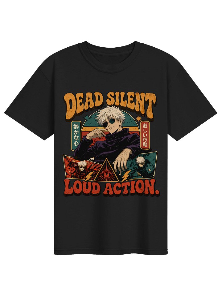Dead Silent: Loud Action Anime Tee product image (1)