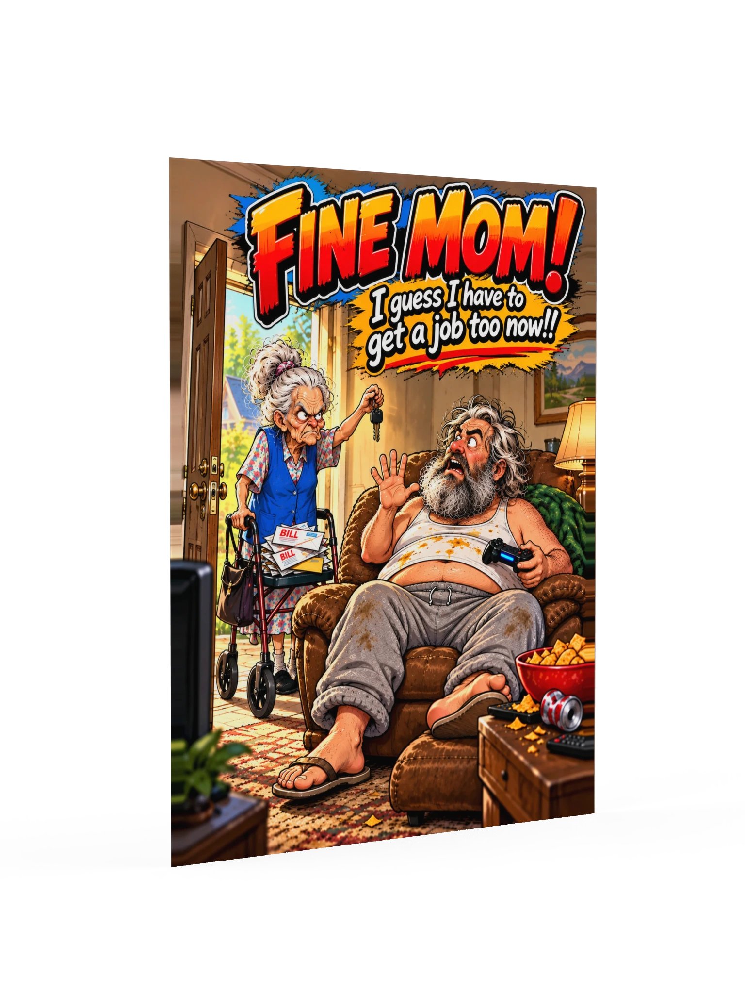 Fine Mom Enhanced Matte Paper Poster product image (16)