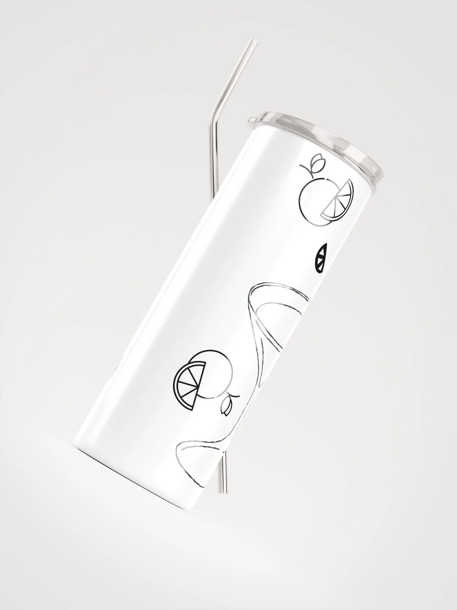 Happy Hour Cocktail Tumbler, 20 oz., Stainless Steel product image (5)