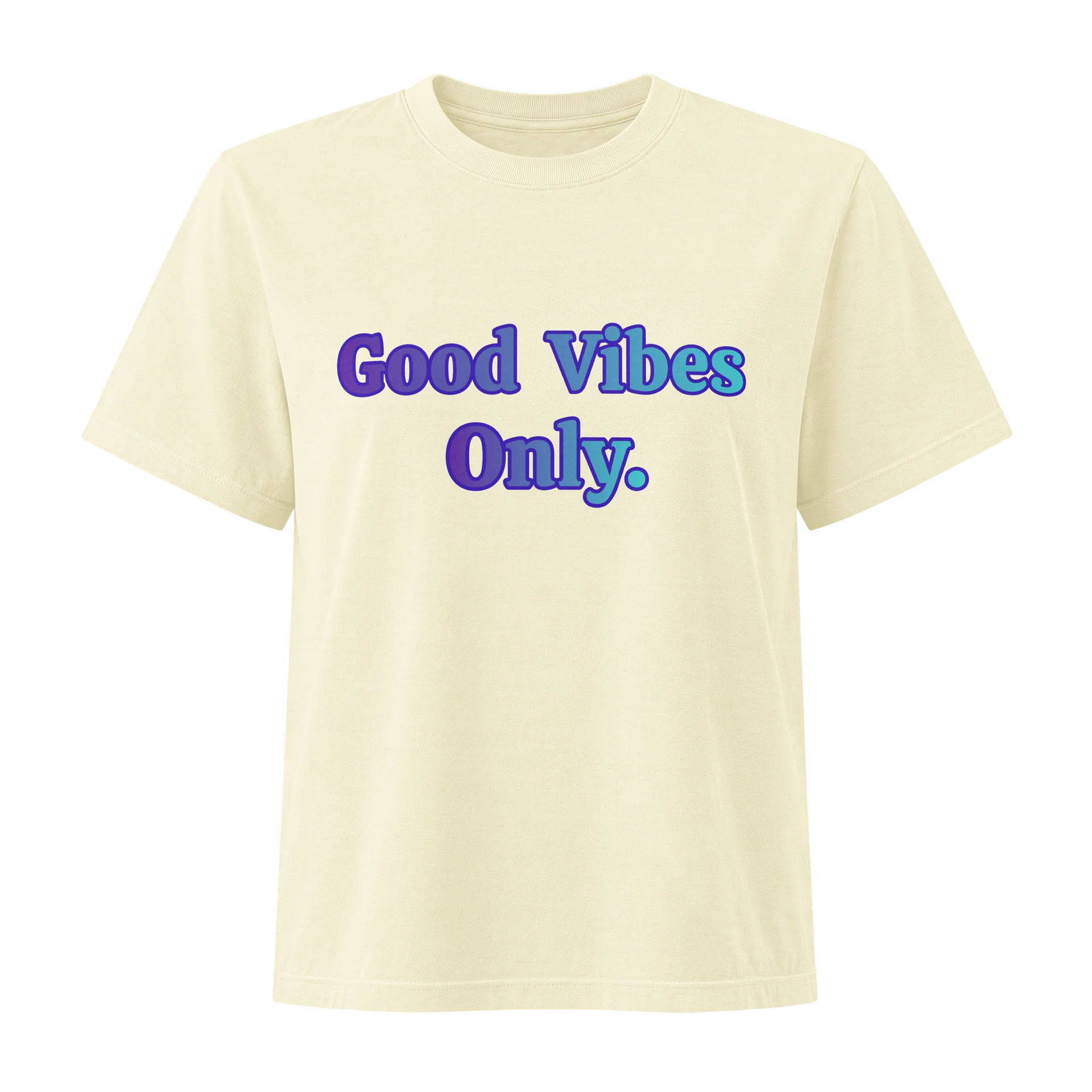 Good Vibes Only Premium Dye Tee product image (1)