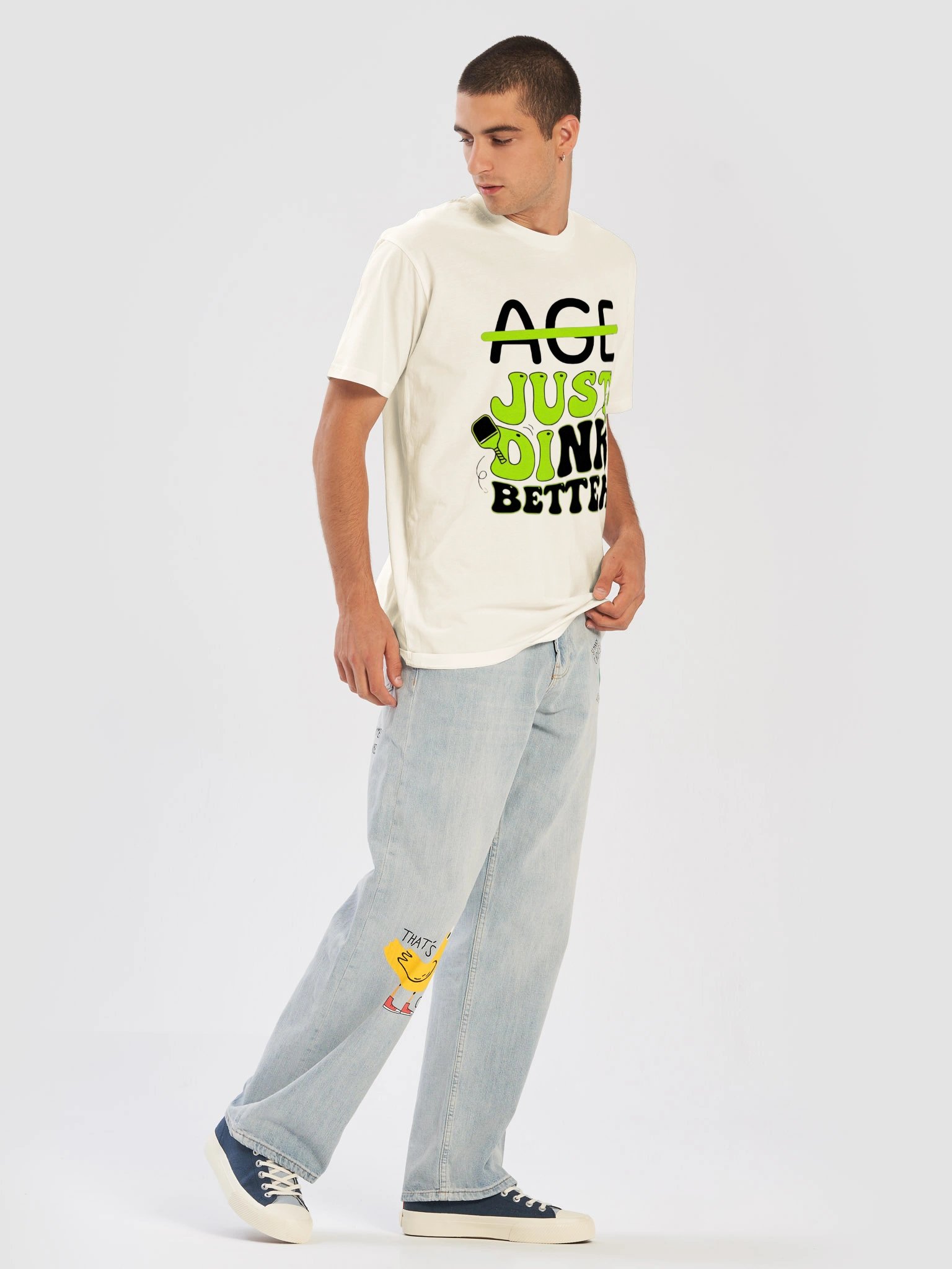 Age Just Dink Better Pickleball T-Shirt product image (5)