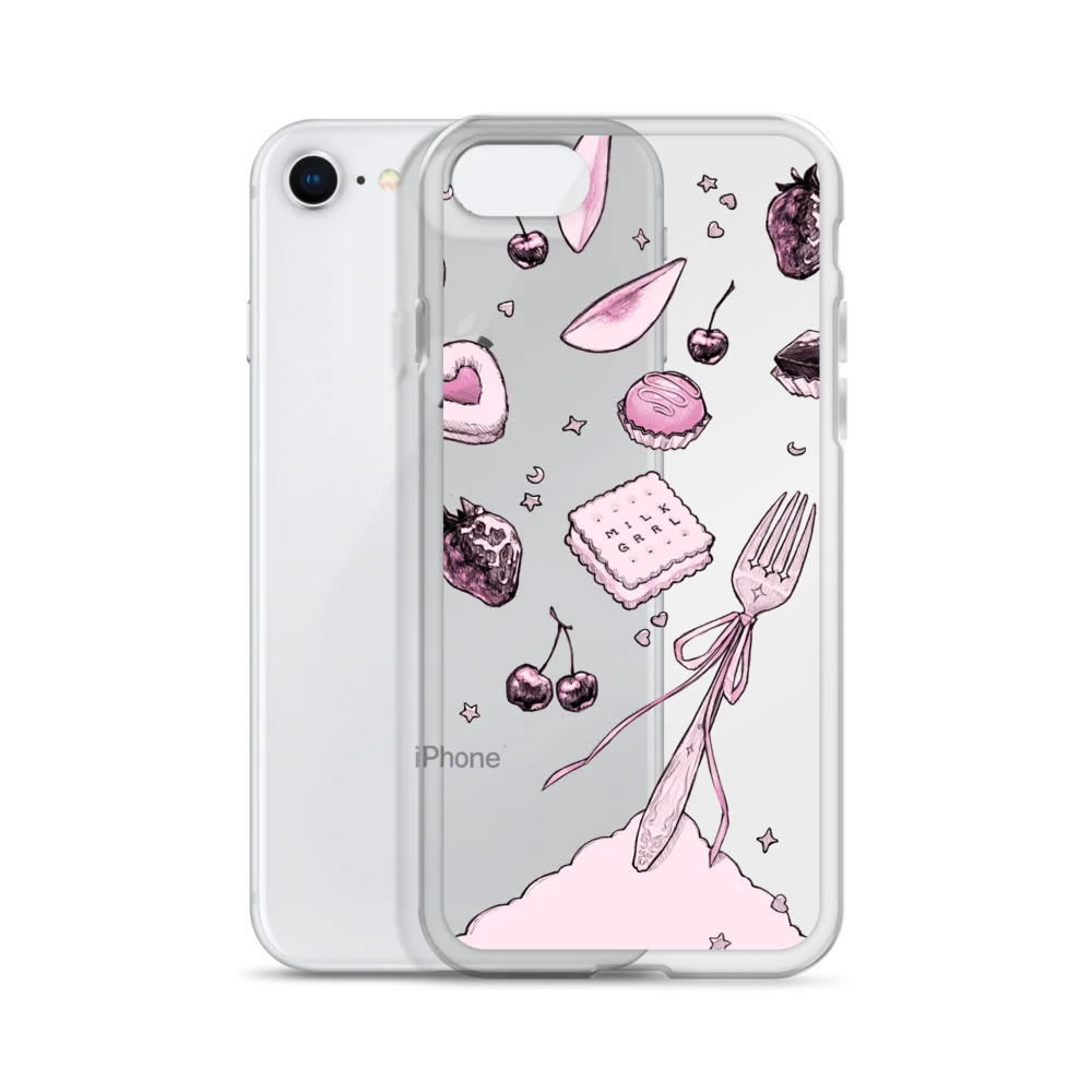 sweets // clear phone case product image (2)