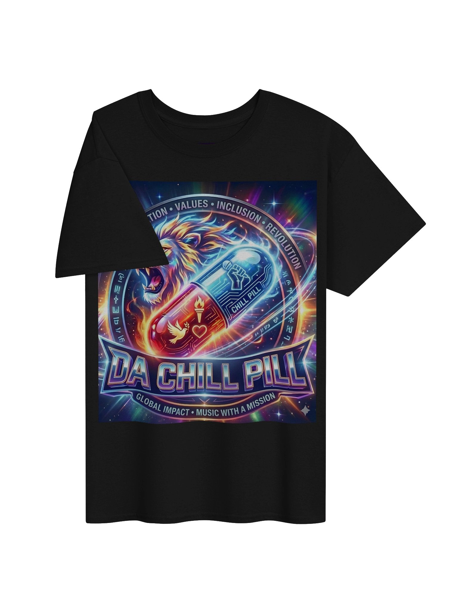 Da Chill Pill Cosmic Lion Tee product image (24)