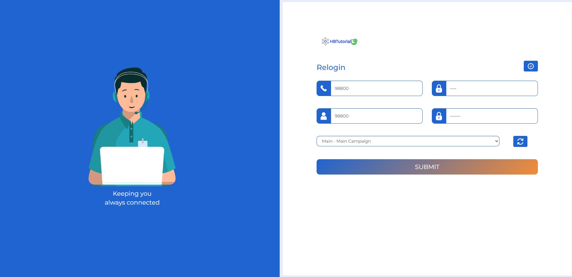 Vicidial Agent Theme /Custom realtime repotrs and Custom Welcome Page product image (9)