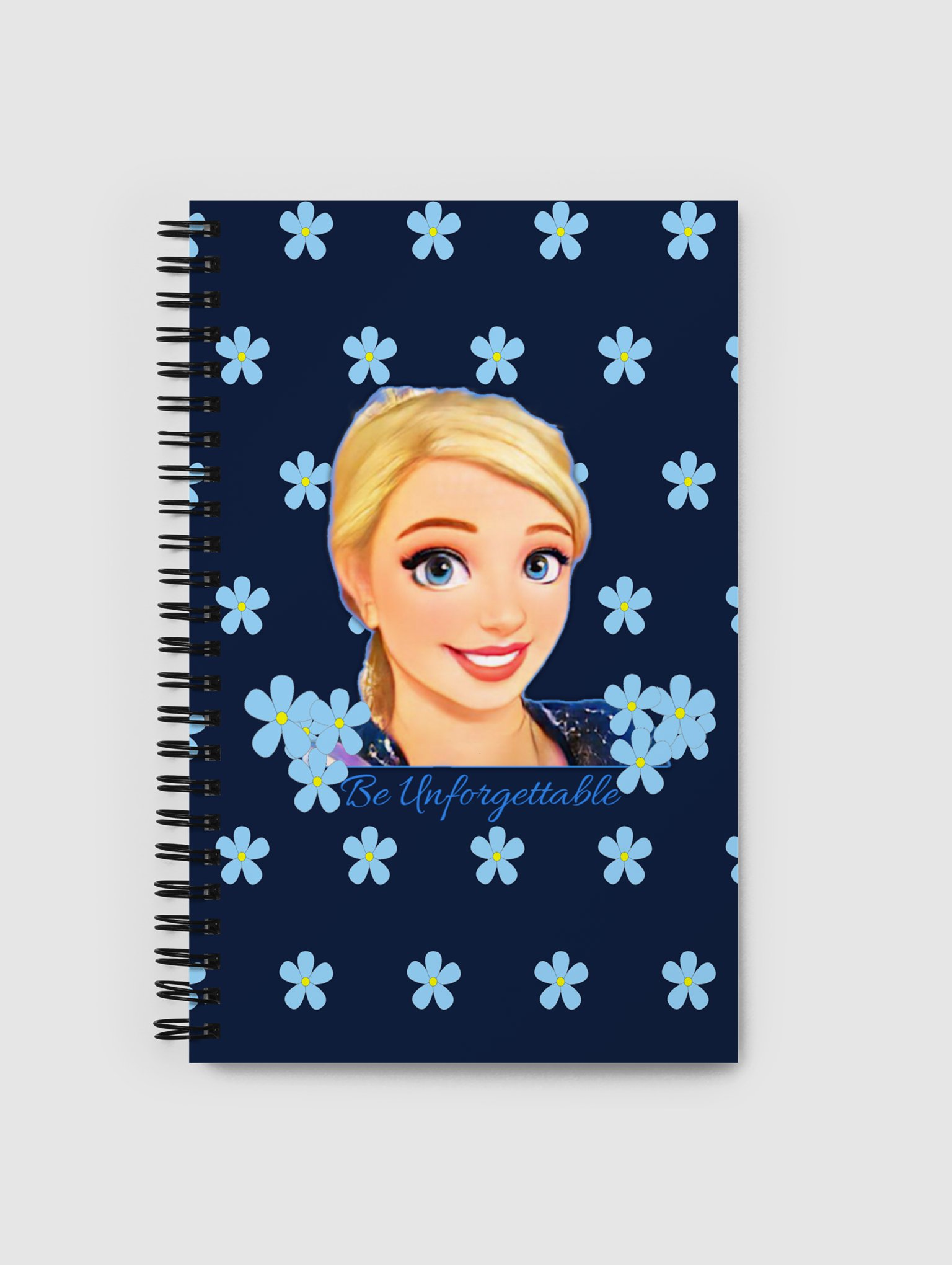 Be Unforgettable Spiral notebook product image (1)