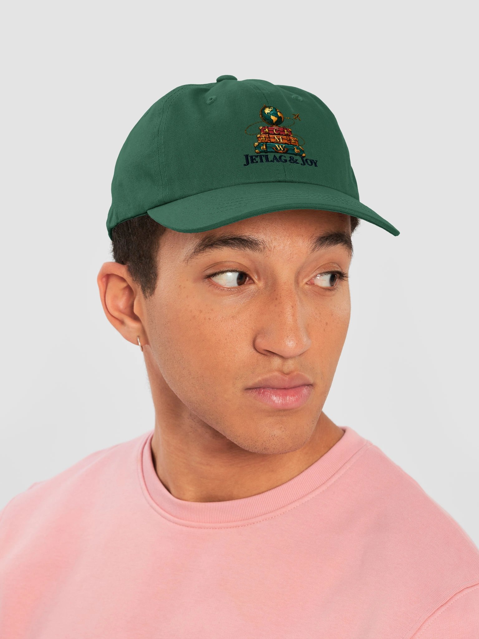 Jetlag & Joy Heritage Embroidered Unisex Cap product image (8)