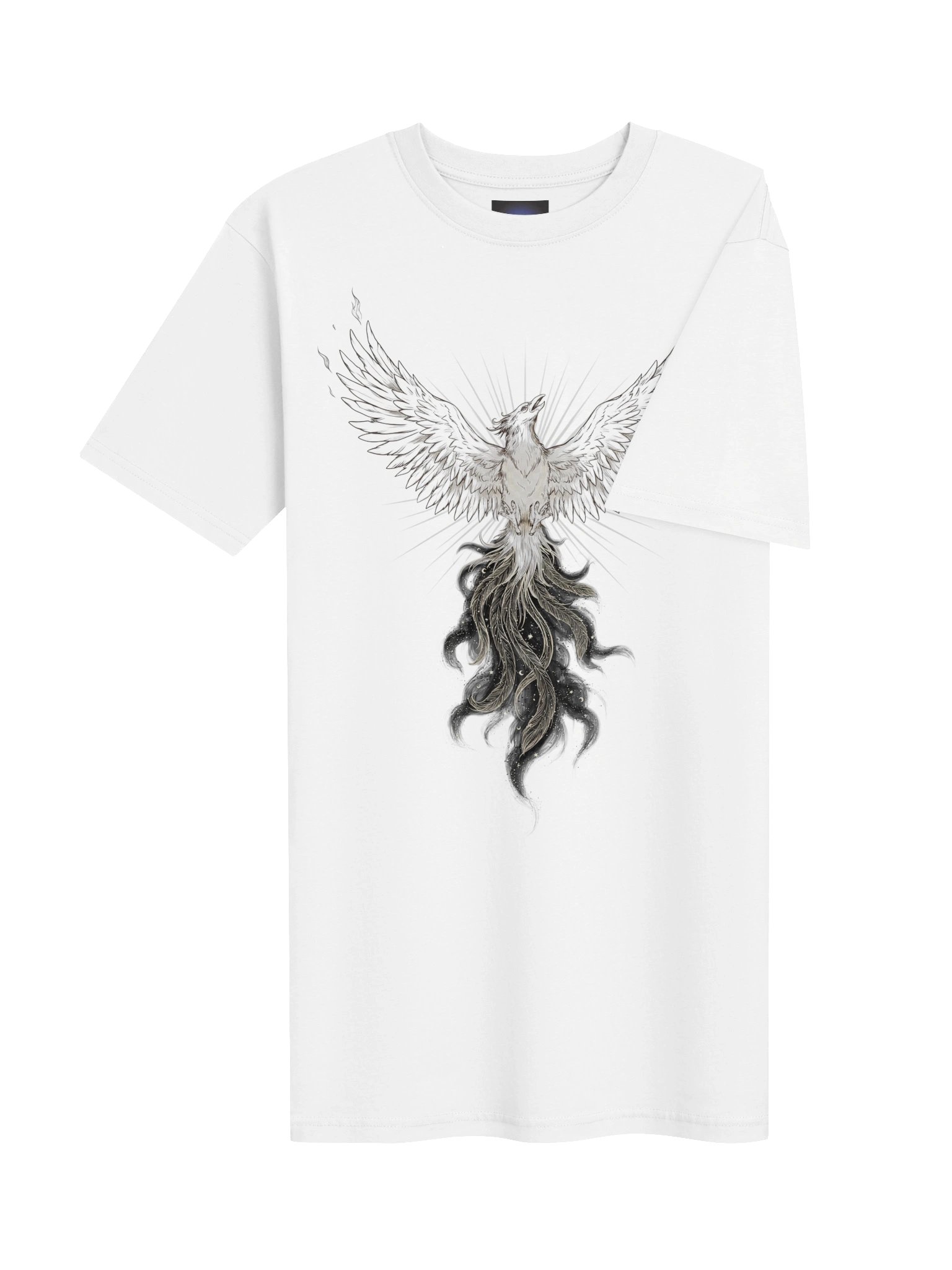 The Phoenix Ascension // Cosmic Nebula Heavyweight Tee product image (6)