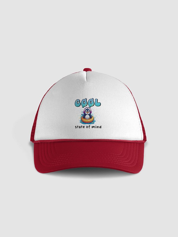 Chill Penguin Foam Trucker Hat product image (1)