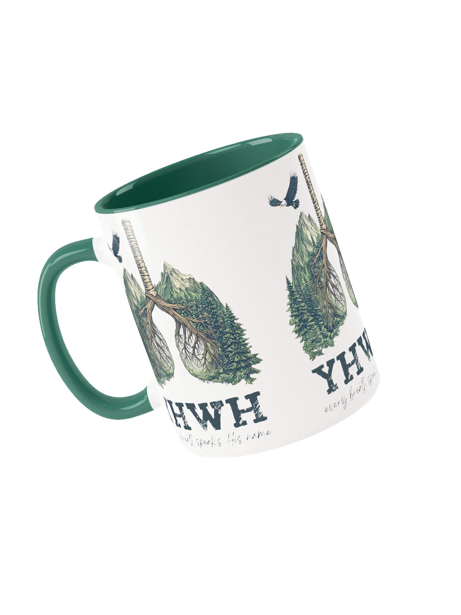YHWH Green Mug product image (5)