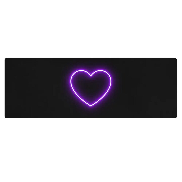 NEON HEART YOGA MATT product image (1)