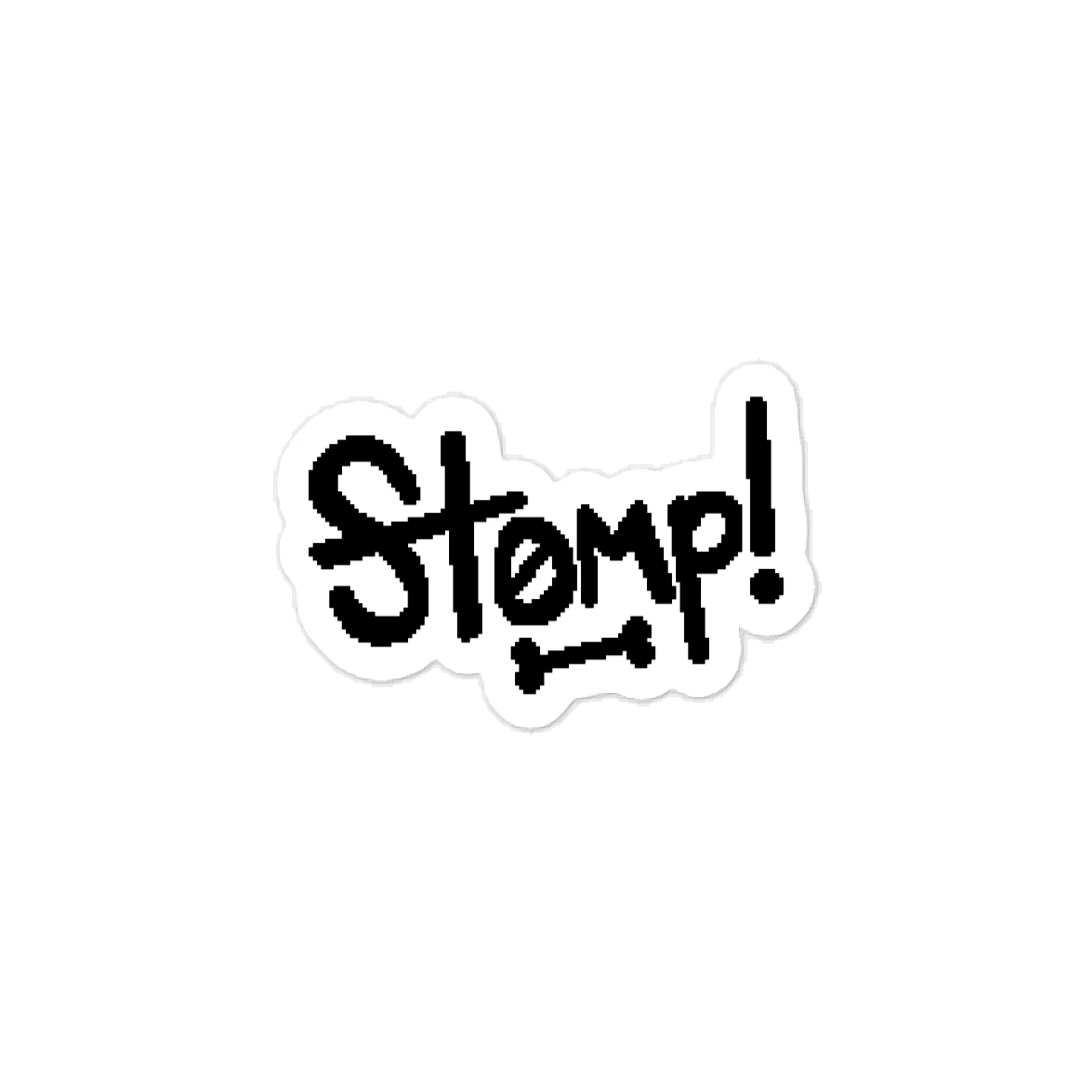 "Stomp!" Logo Sticker product image (1)
