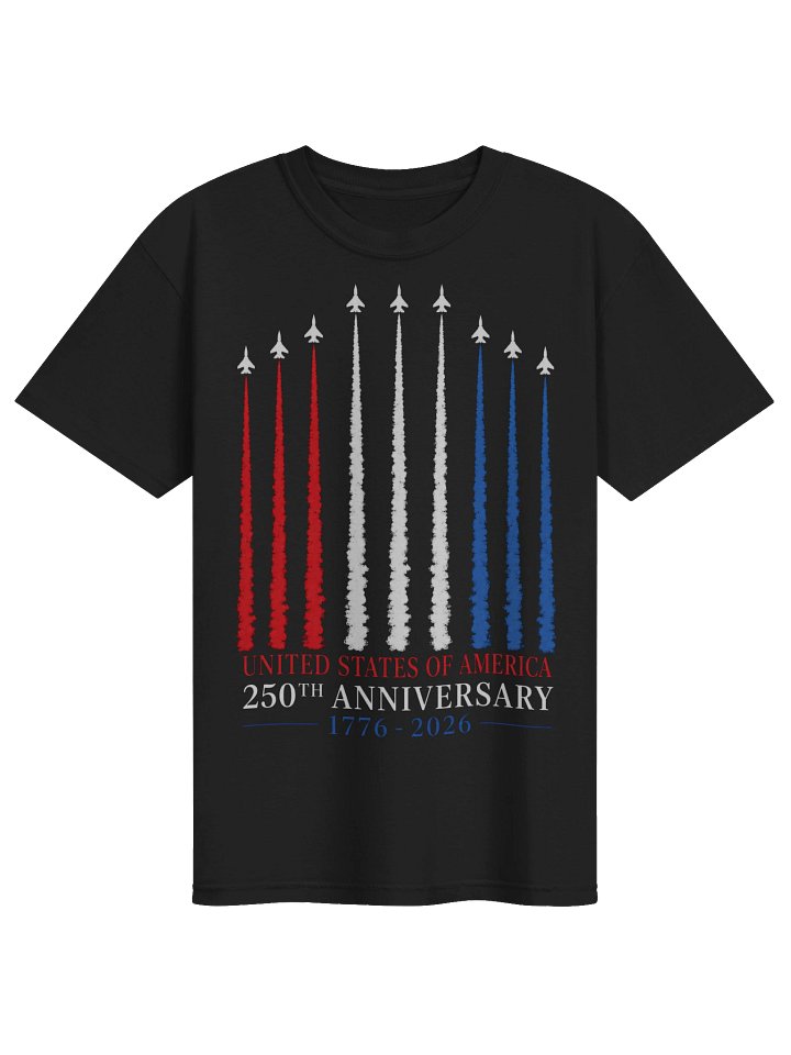 United States of America 250th Anniversary 1776-2026 Patriotic T-Shirt product image (1)