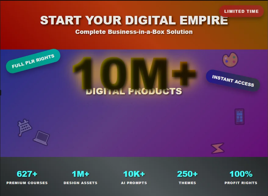 Start Your Digital Shop with 10 Million PLR Products Bundle product image (1)